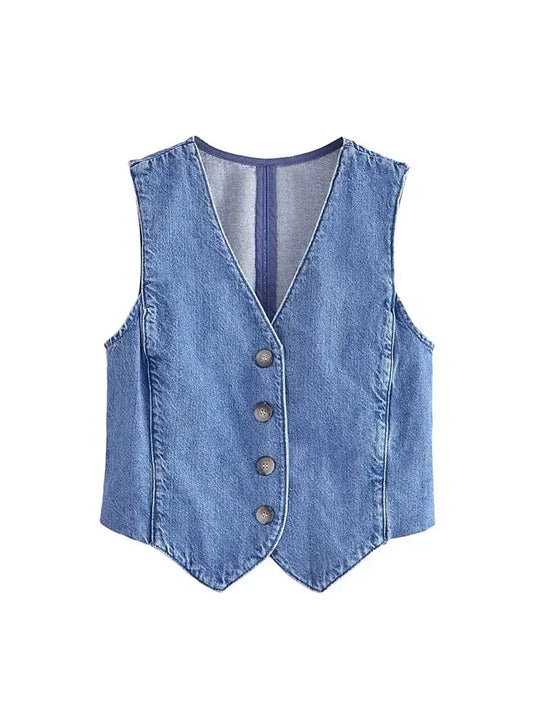 Denim Vintage Vest